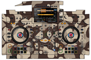 Pioneer DJ XDJ RX 3 Skin Camo Desert